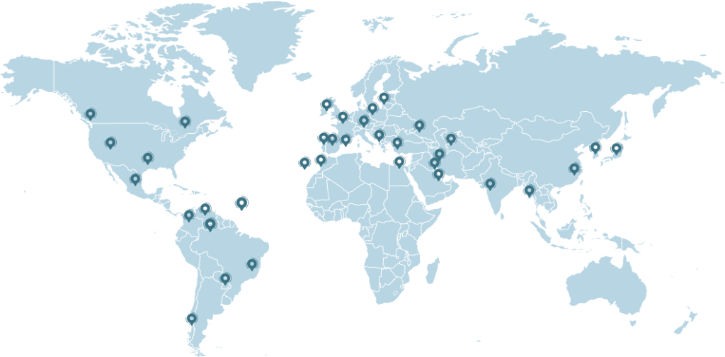 Lumiartecnia projects map